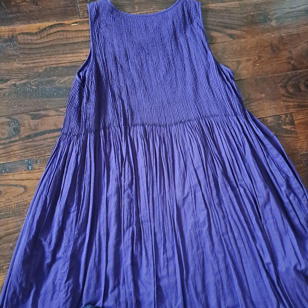 メゾンドソイル maison de soil ピンタック ワンピース