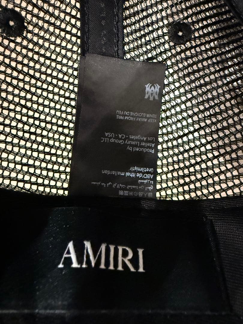 AMIRI メッシュキャップ