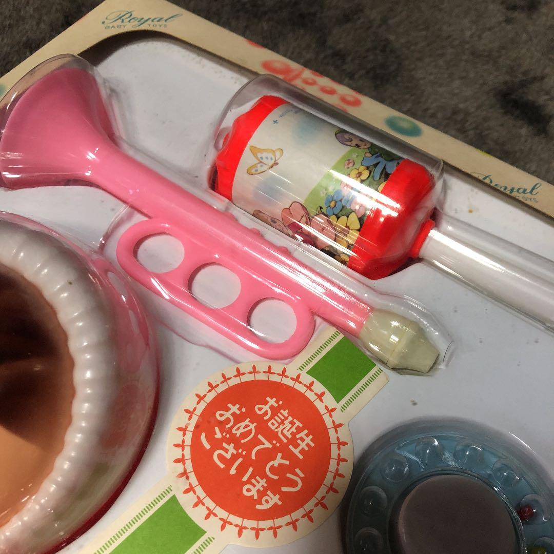 レトロ おきあがりこぼし 出産祝いセット