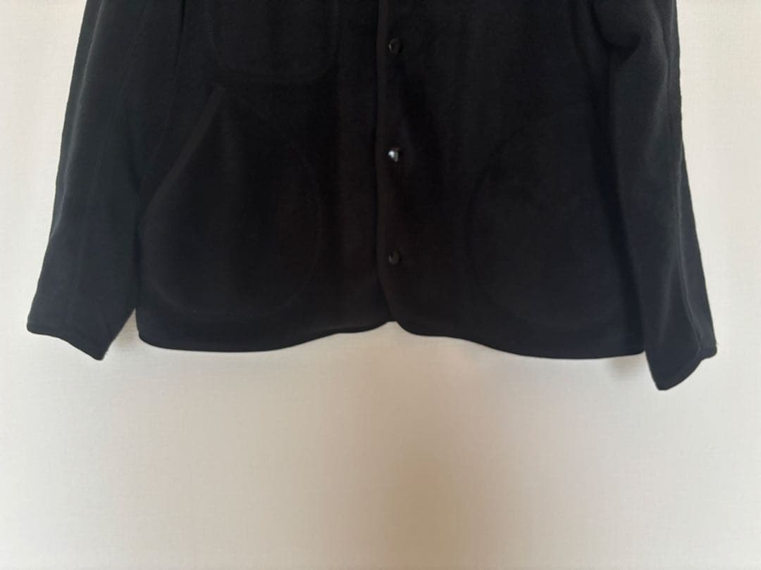 一度着用　DANTONノーカラージャケット黒36