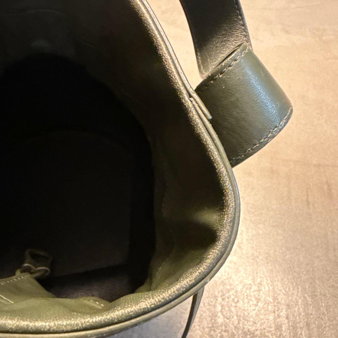 ぱ*う様 JILSANDER バケットバッグ ショルダーバッグ カーキ