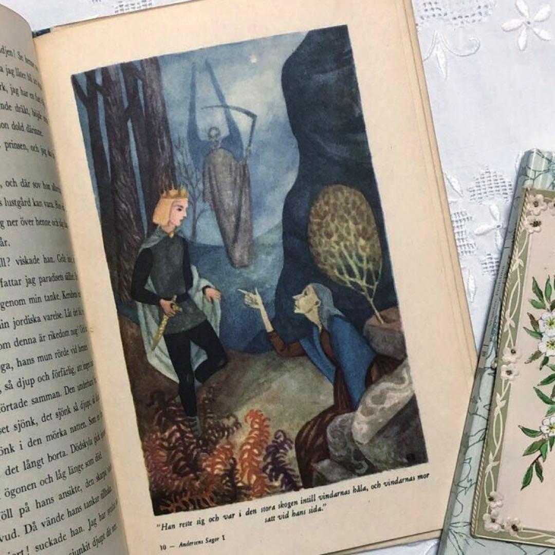 RN15 洋書 1948年 北欧ヴィンテージ 美しい童話集