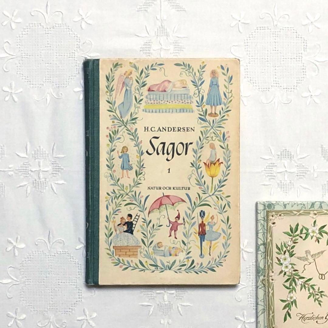 RN15 洋書 1948年 北欧ヴィンテージ 美しい童話集