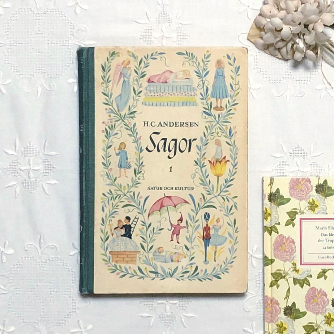 RN15 洋書 1948年 北欧ヴィンテージ 美しい童話集