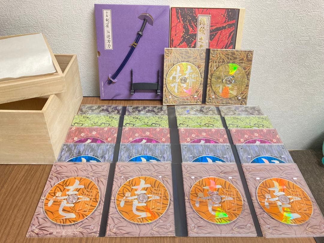 るろうに剣心 -明治剣客浪漫譚- 全集・剣心伝 DVD-BOX 特典セル画付き