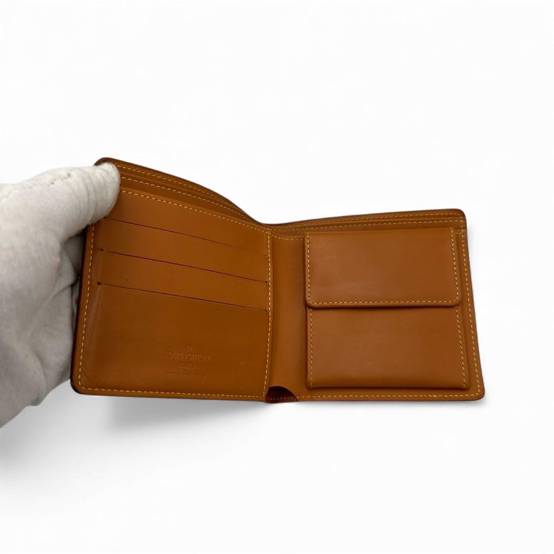 【美品】ルイヴィトン ポルトフォイユ マルコ 財布 ノマド 本革 レザー