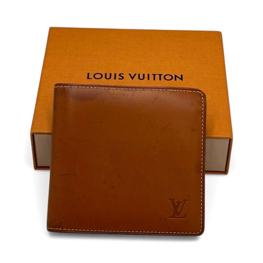 【美品】ルイヴィトン ポルトフォイユ マルコ 財布 ノマド 本革 レザー