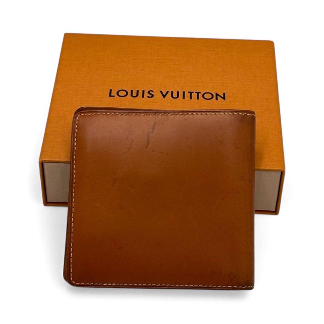 【美品】ルイヴィトン ポルトフォイユ マルコ 財布 ノマド 本革 レザー