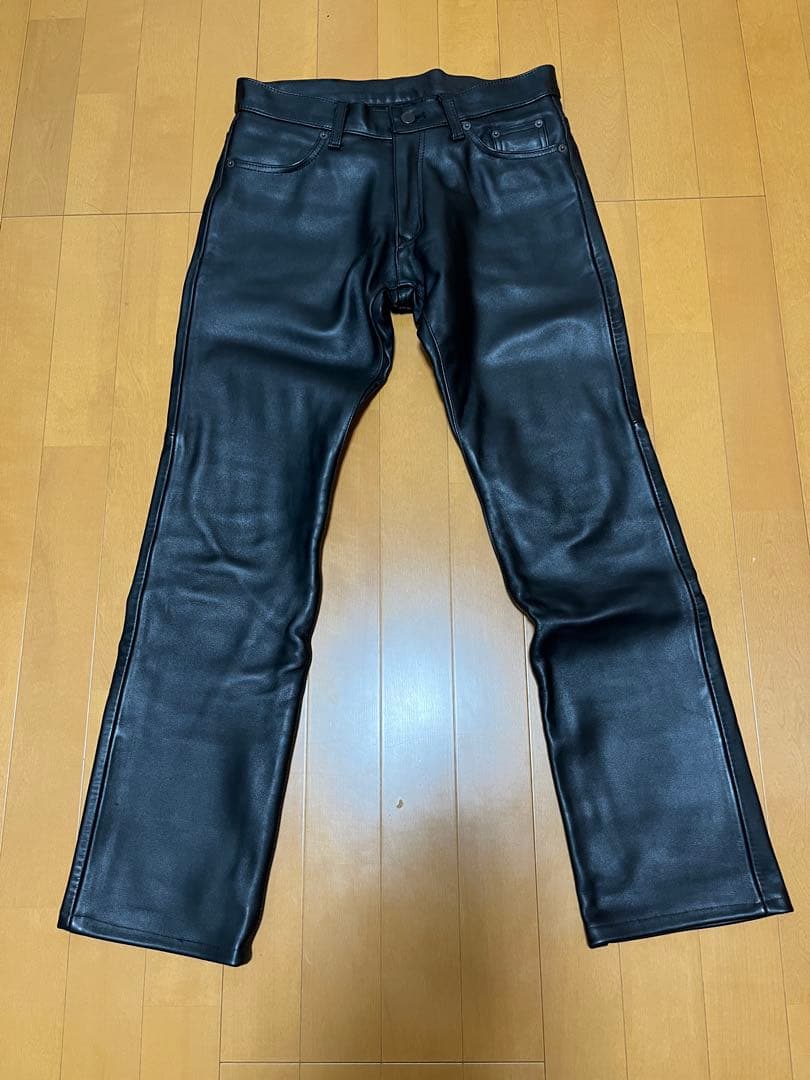 クシタニレザーパンツ　革パン　Mサイズ