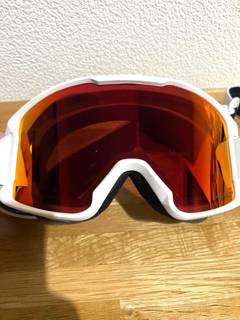 OAKLEYゴーグル ホワイト送料無料‼️