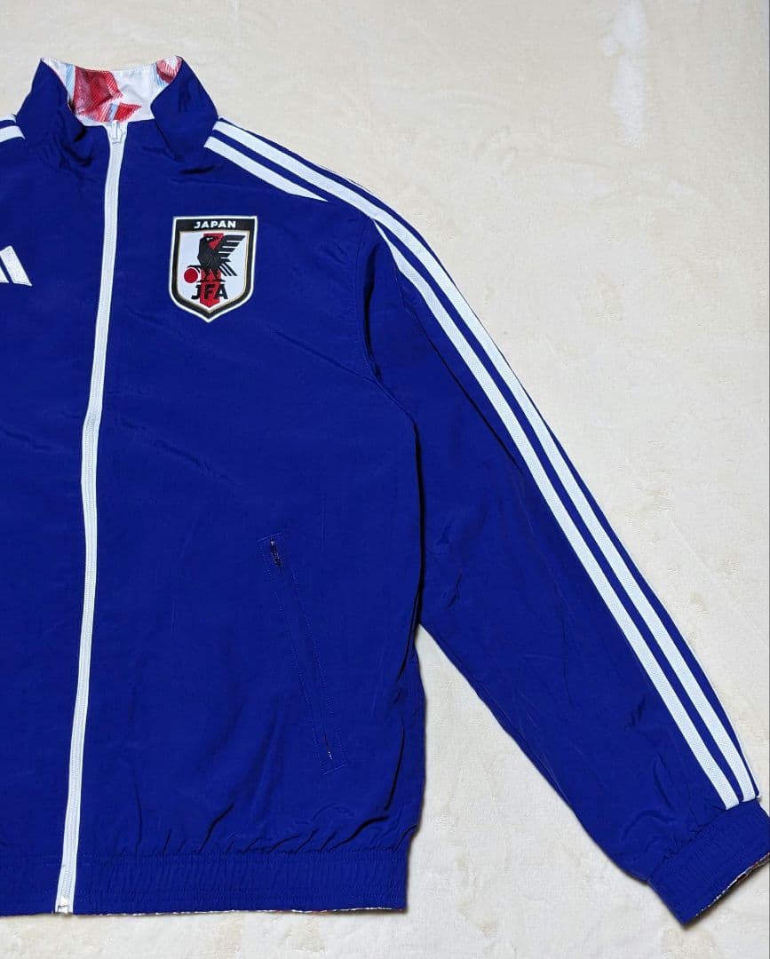 【極美品】日本代表 リバーシブル 2022アンセムジャケット “折鶴モデル” M