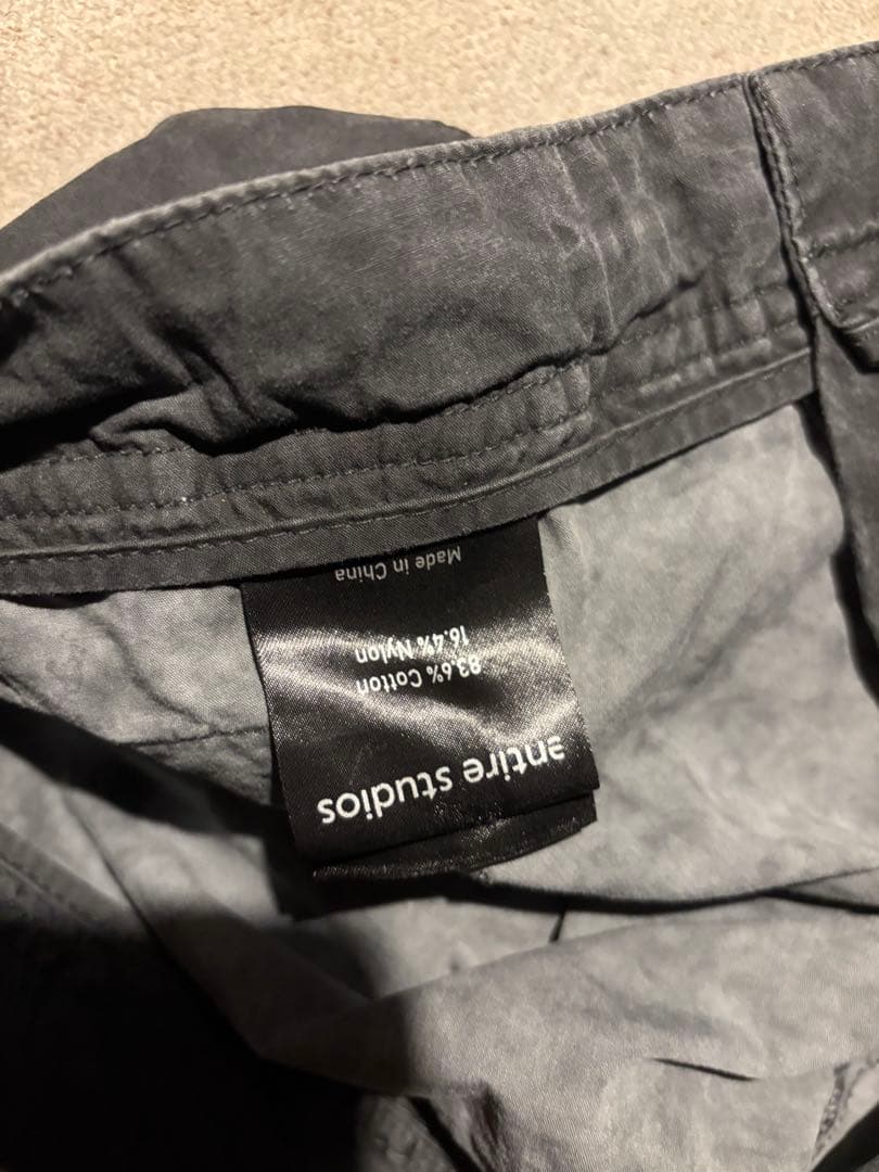 エンタイアスタジオ　モード　ナイロン　カーゴ　美品