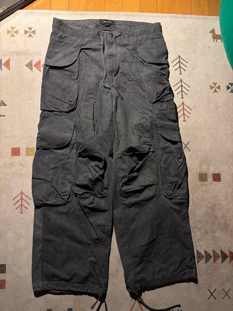 エンタイアスタジオ　モード　ナイロン　カーゴ　美品