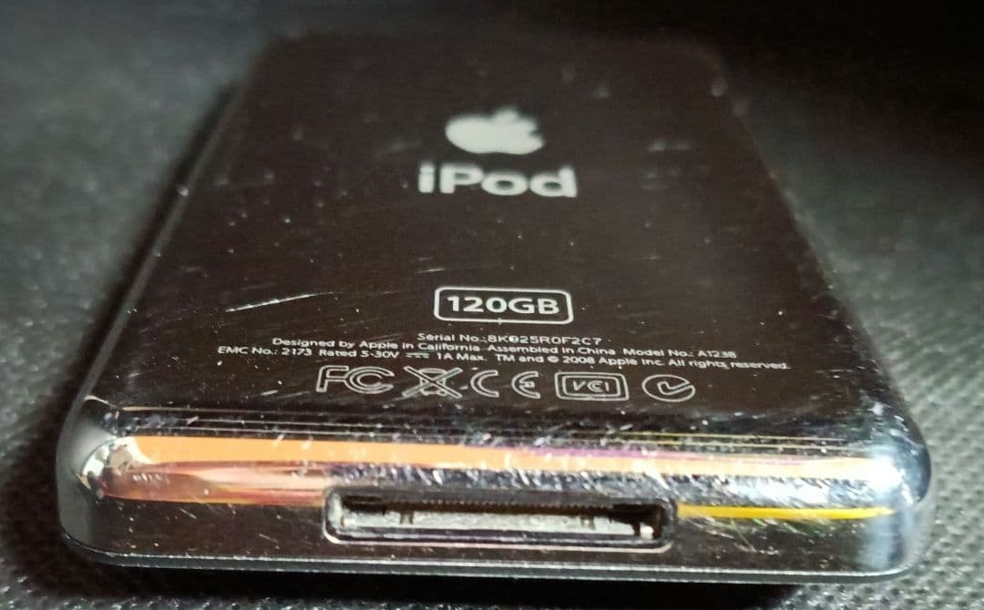 iPod Classic 120GB ブラック ジャンク品