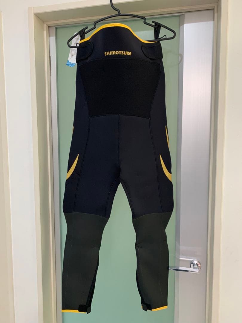 シモツケハイパーフィットタイツ 鮎タイツ 新品未使用　MB ブラック/ゴールド