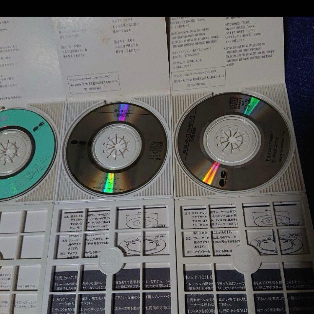 田原俊彦 アイドル　昭和　8センチシングル短冊邦楽8cm CD