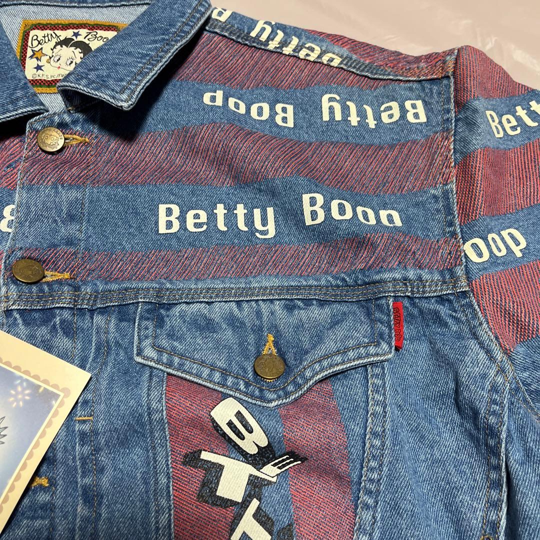海苔 BETTY BOOP『レトロ希少』ベティちゃん　デニムジャケット