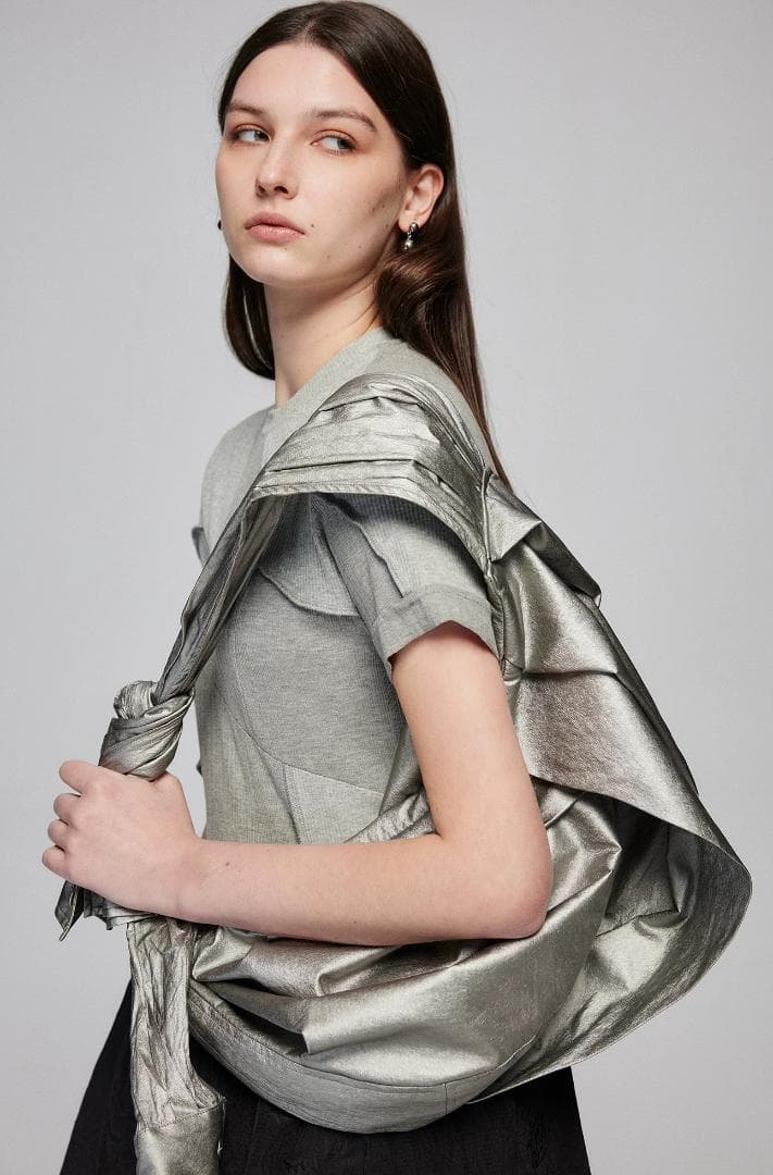 Simple Projectクロスボディバッグ リュックサック調整可能 男女兼用