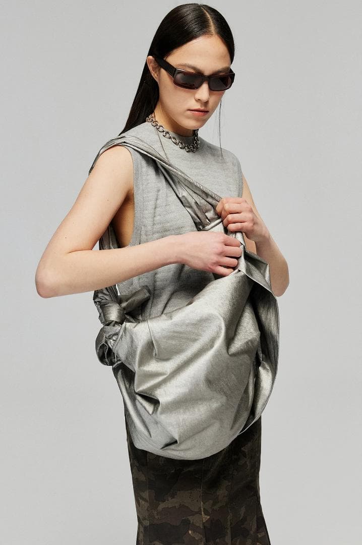 Simple Projectクロスボディバッグ リュックサック調整可能 男女兼用