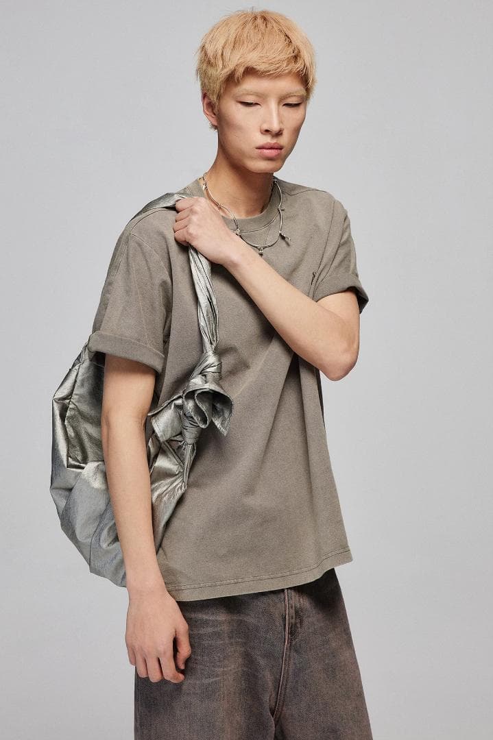 Simple Projectクロスボディバッグ リュックサック調整可能 男女兼用