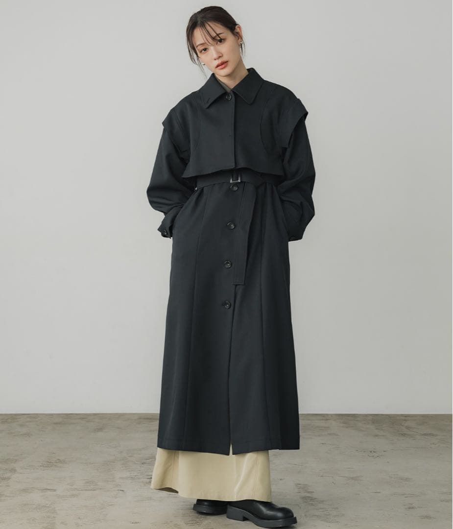 【新品・未使用】PUBLIC TOKYO マルチウェイトトレンチコート