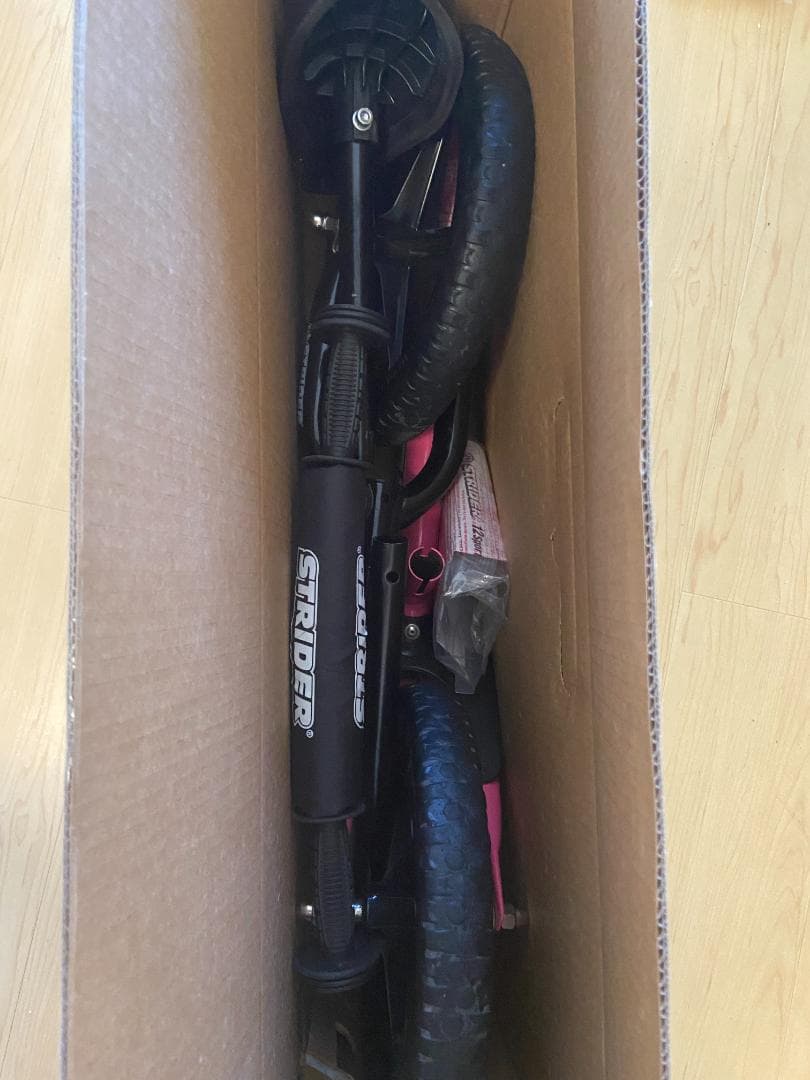 STRIDER ストライダー ピンク肘・膝パッド・手袋セット