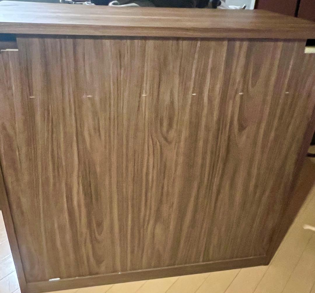 MUJI 木製チェスト 4段 幅88cm ②