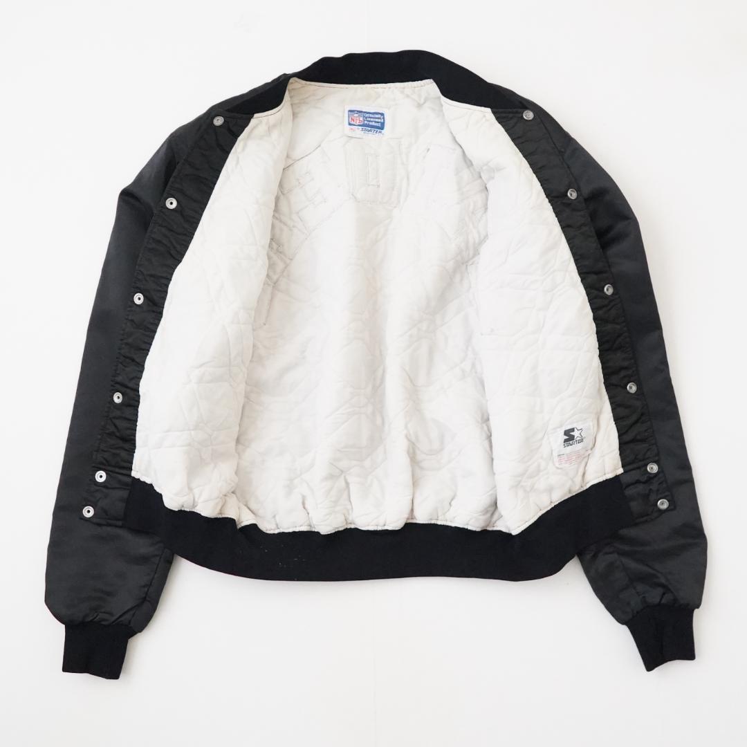 美品 80s NFL ボンバージャケット スタジャン XL レイダース 2882