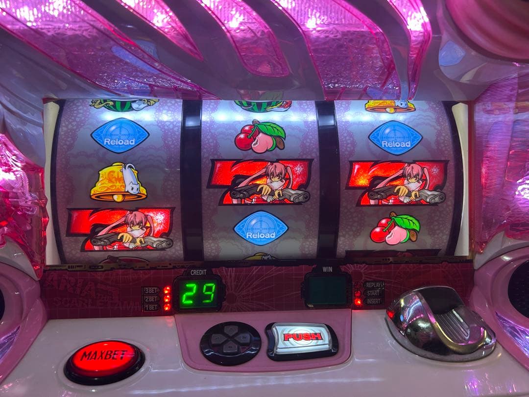 パチスロ実機　邪神のアリア