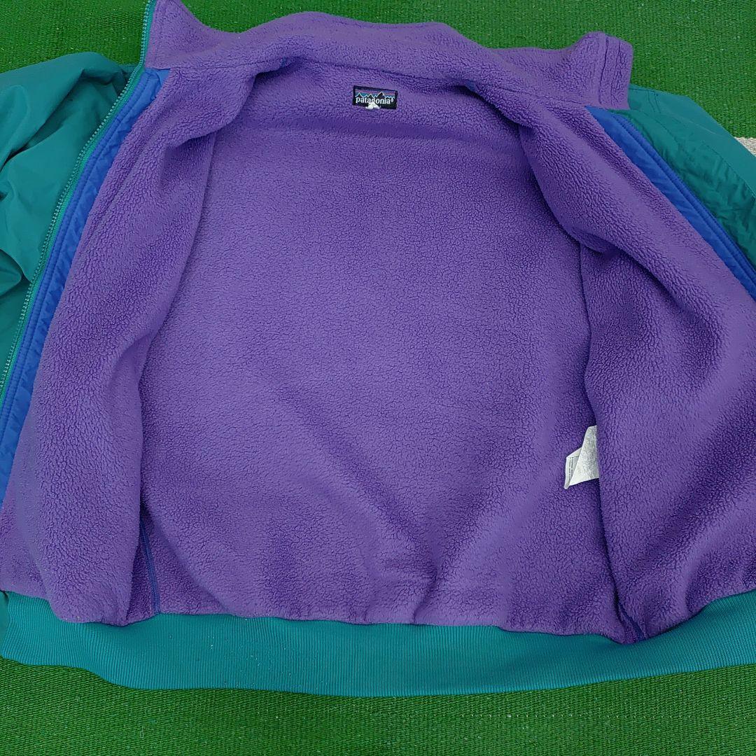 光*子様 パタゴニア　シェルドシンチラ　カナダ製　　 Rタグ　古着　ビンテージ