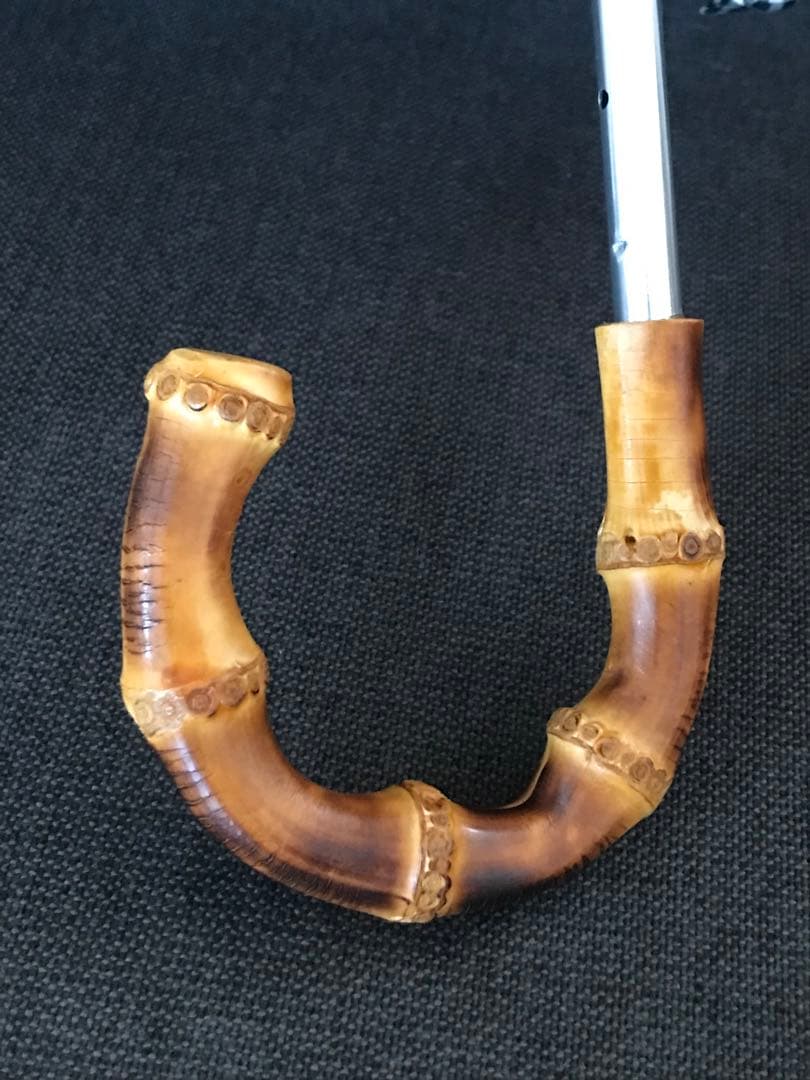 ボンボンストア　ブラックチェック　折りたたみ傘