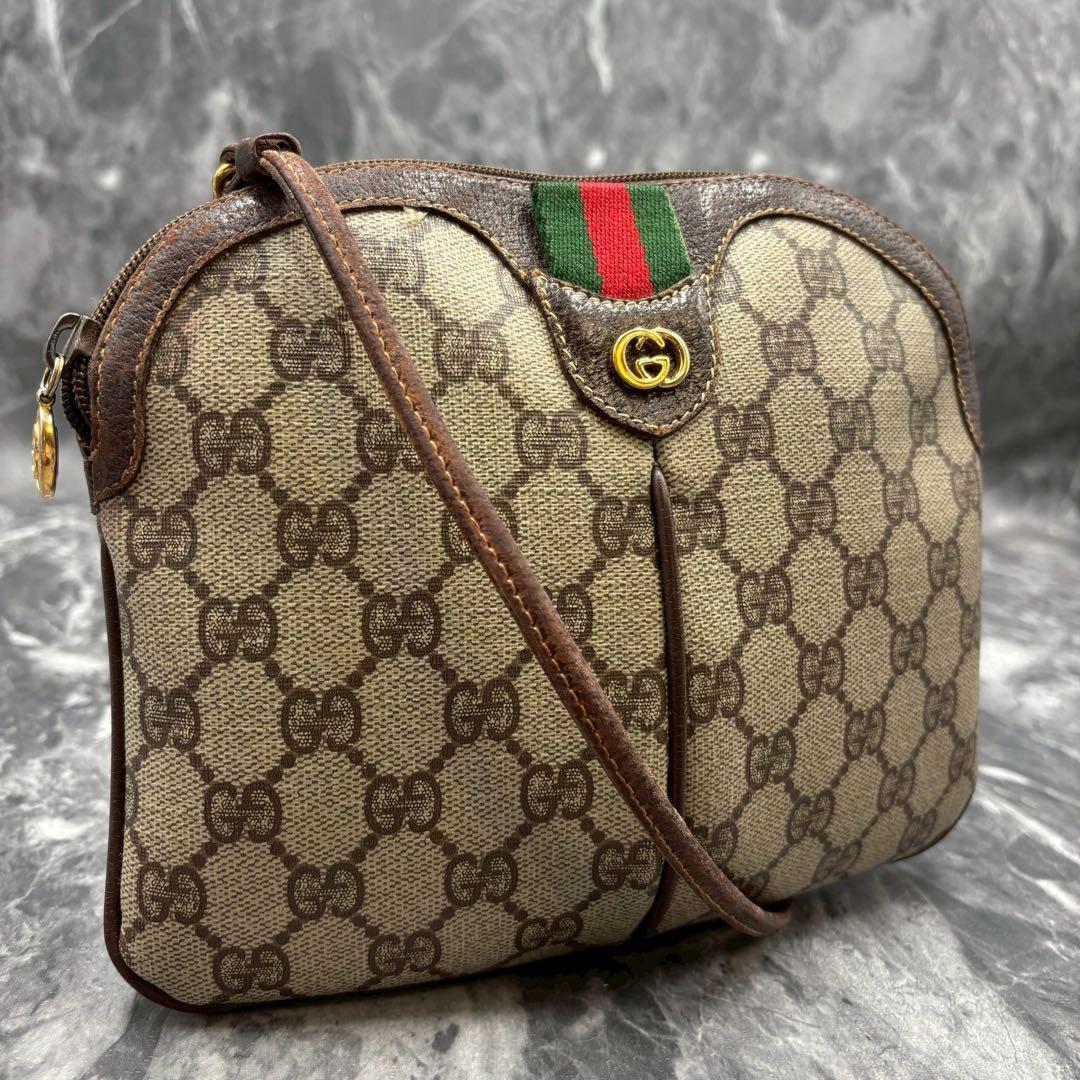美品✨オールドグッチ　OLD GUCCI ショルダーバッグ