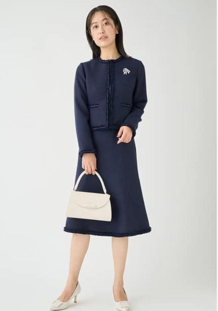 セルフォード ツイードペプラムジャケット 入園式　入学式 38