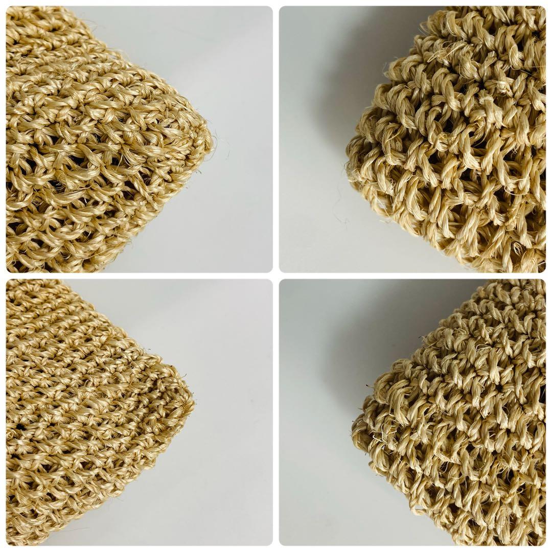 【現行】ヴィオラドーロ 　SANDRO　カゴバック　ワンショルダー　アバカ製