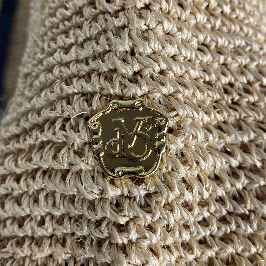 【現行】ヴィオラドーロ 　SANDRO　カゴバック　ワンショルダー　アバカ製