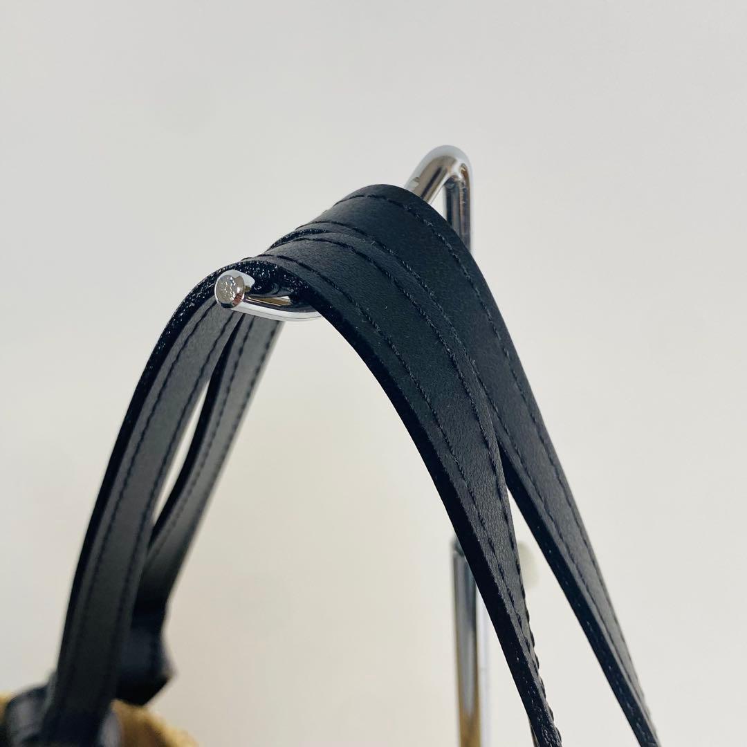 【現行】ヴィオラドーロ 　SANDRO　カゴバック　ワンショルダー　アバカ製