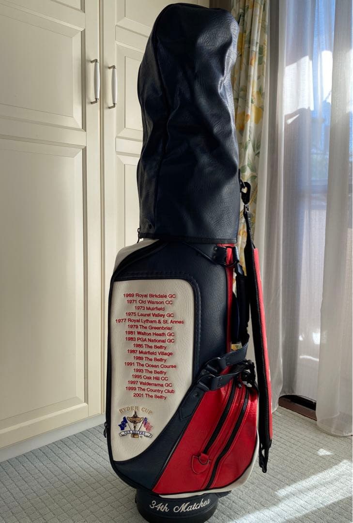 極希少 ベルディング キャディバッグ 幻の2001ライダーカップ BELDING