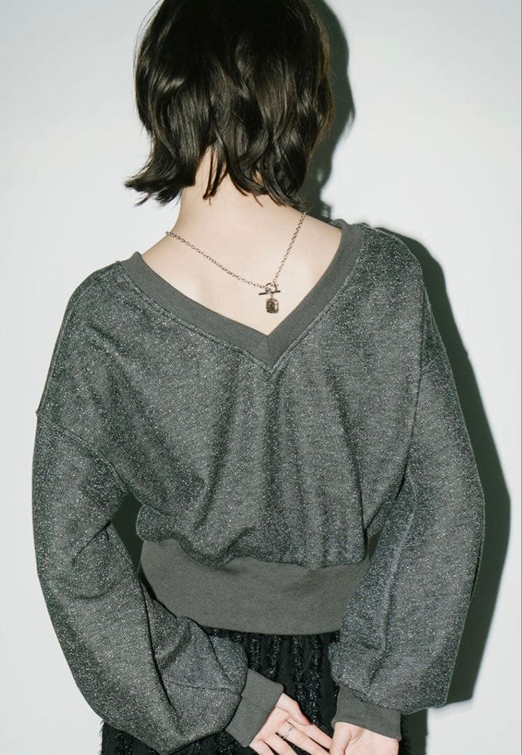 【12/1までまろん。】ラメ裏毛スウェット ココディール