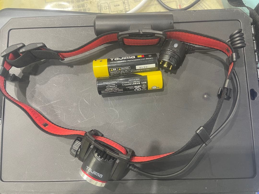 タジマ キープジャスト KJS100A-B47 1000lm予備充電池セット