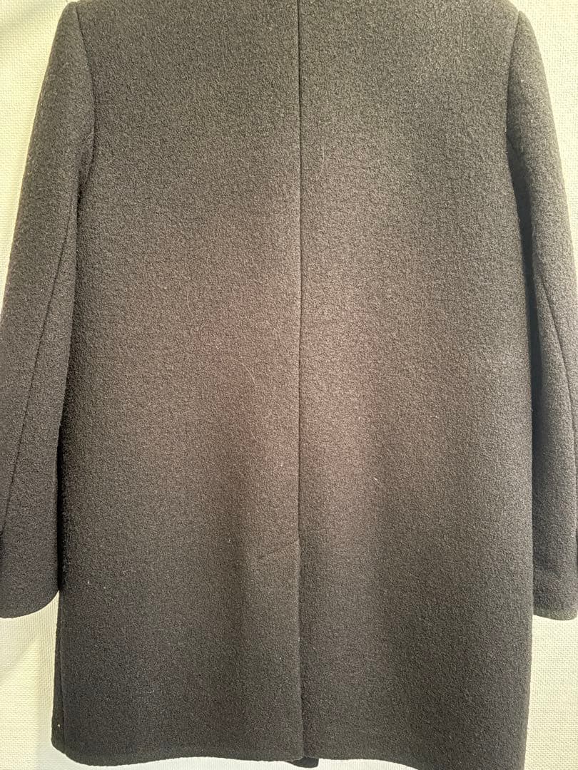 coach コーチ　黒　100%ウールコート