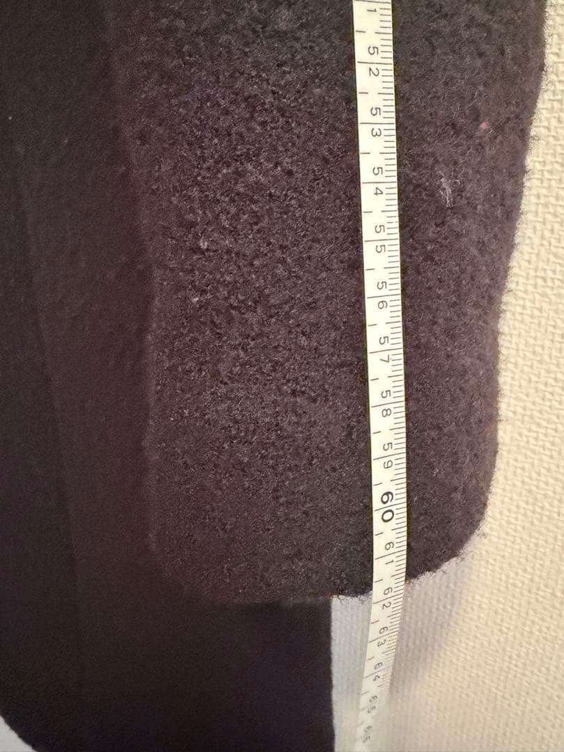 coach コーチ　黒　100%ウールコート