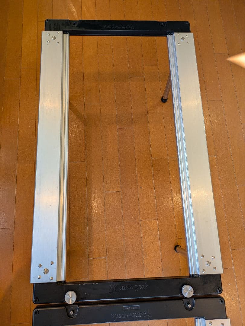 スノーピーク アイアングリルテーブル3ユニット 2個セット ＋ 400脚2セット