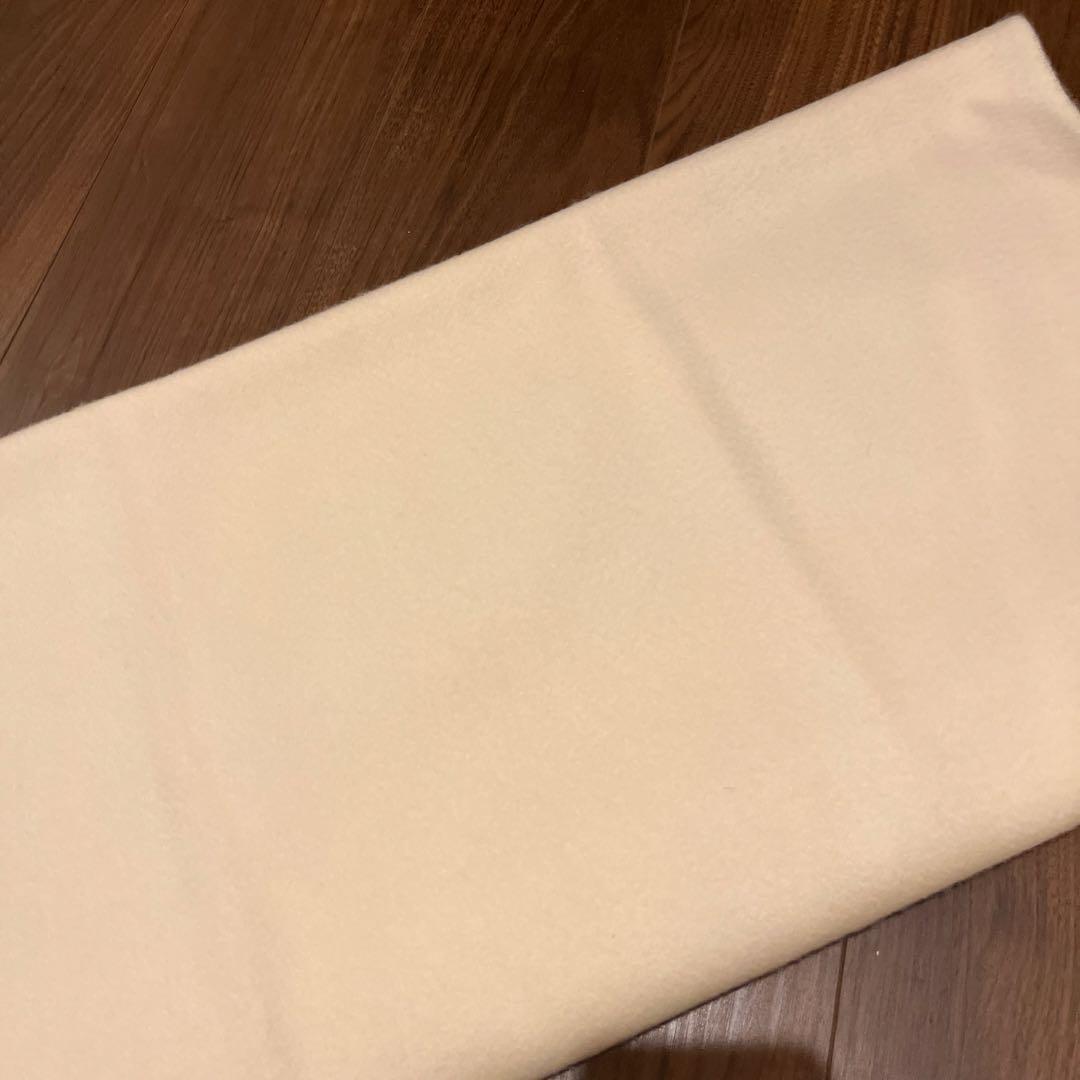 nobleカシミヤストール　ホワイト