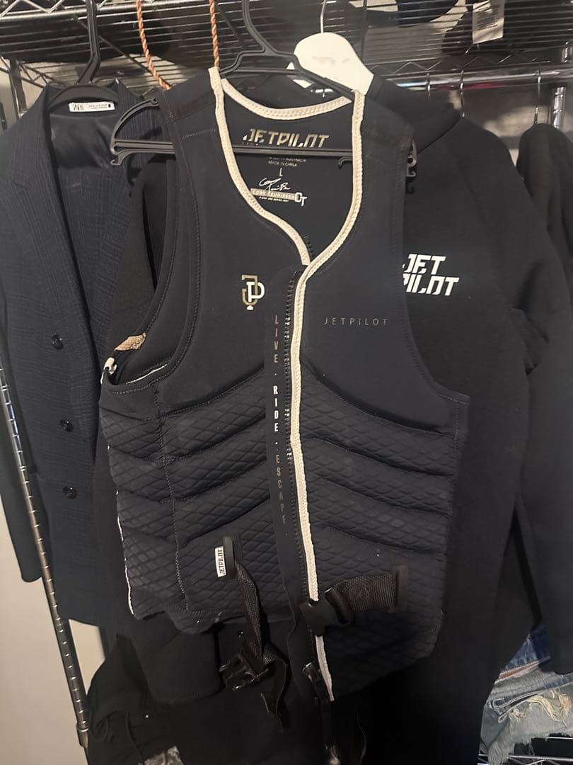 【総額6万程】JETPILOT ロングツアーコート　Lサイズ　ライジャケ付