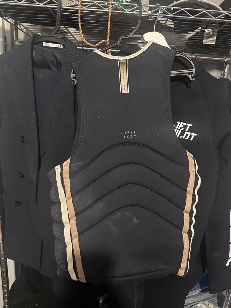 【総額6万程】JETPILOT ロングツアーコート　Lサイズ　ライジャケ付