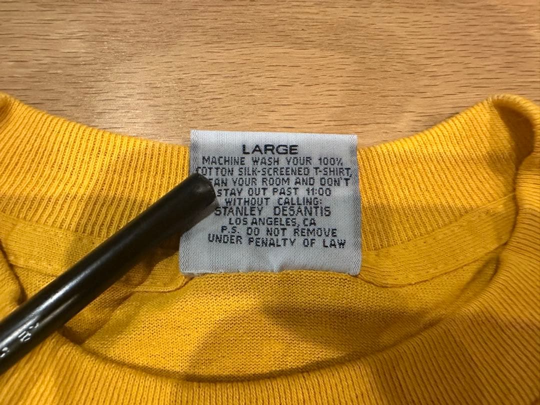 デッドストック 90's STANLEY DESANTIS JIMMY Tシャツ