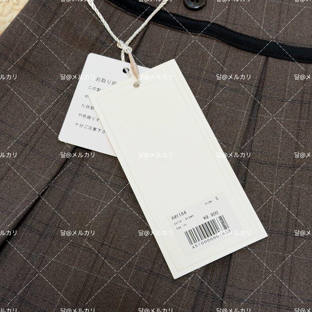 andmary ♡ Miu pleats skirt brown Sサイズ