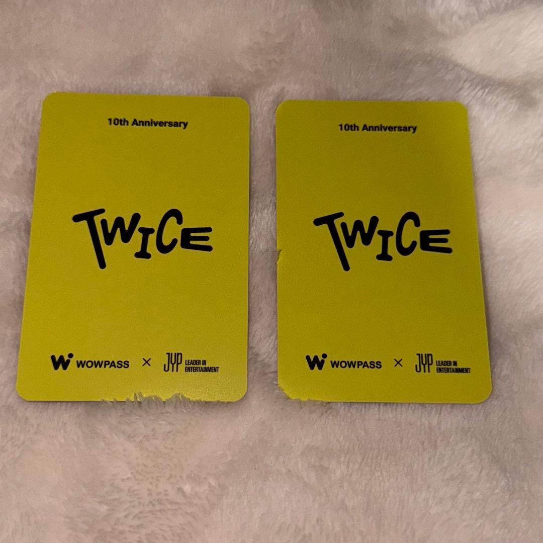 TWICE wowpass ミナ　トレカ