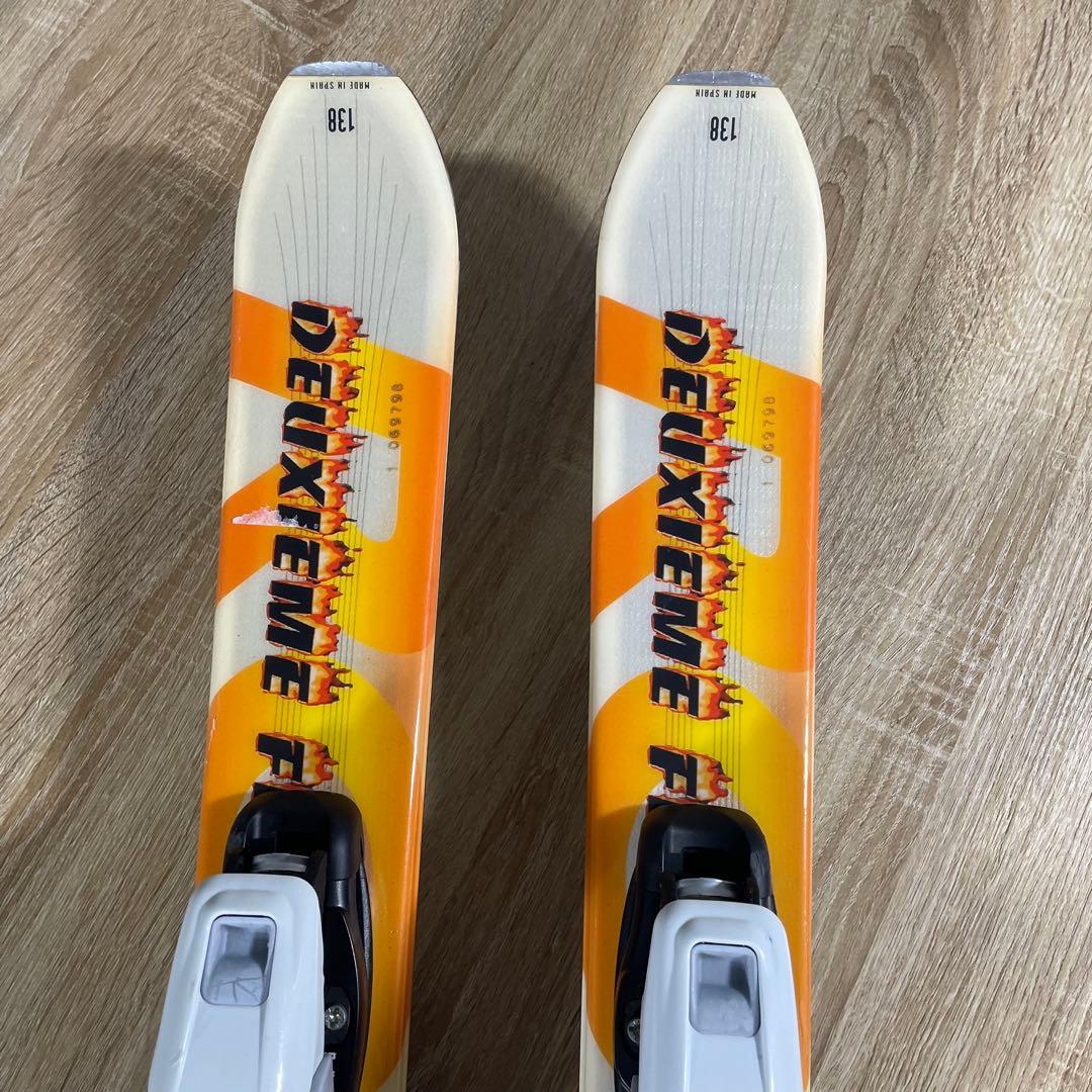 ①ROSSIGNOL （ロシニョール）138cmスキー板スキーセット‼︎