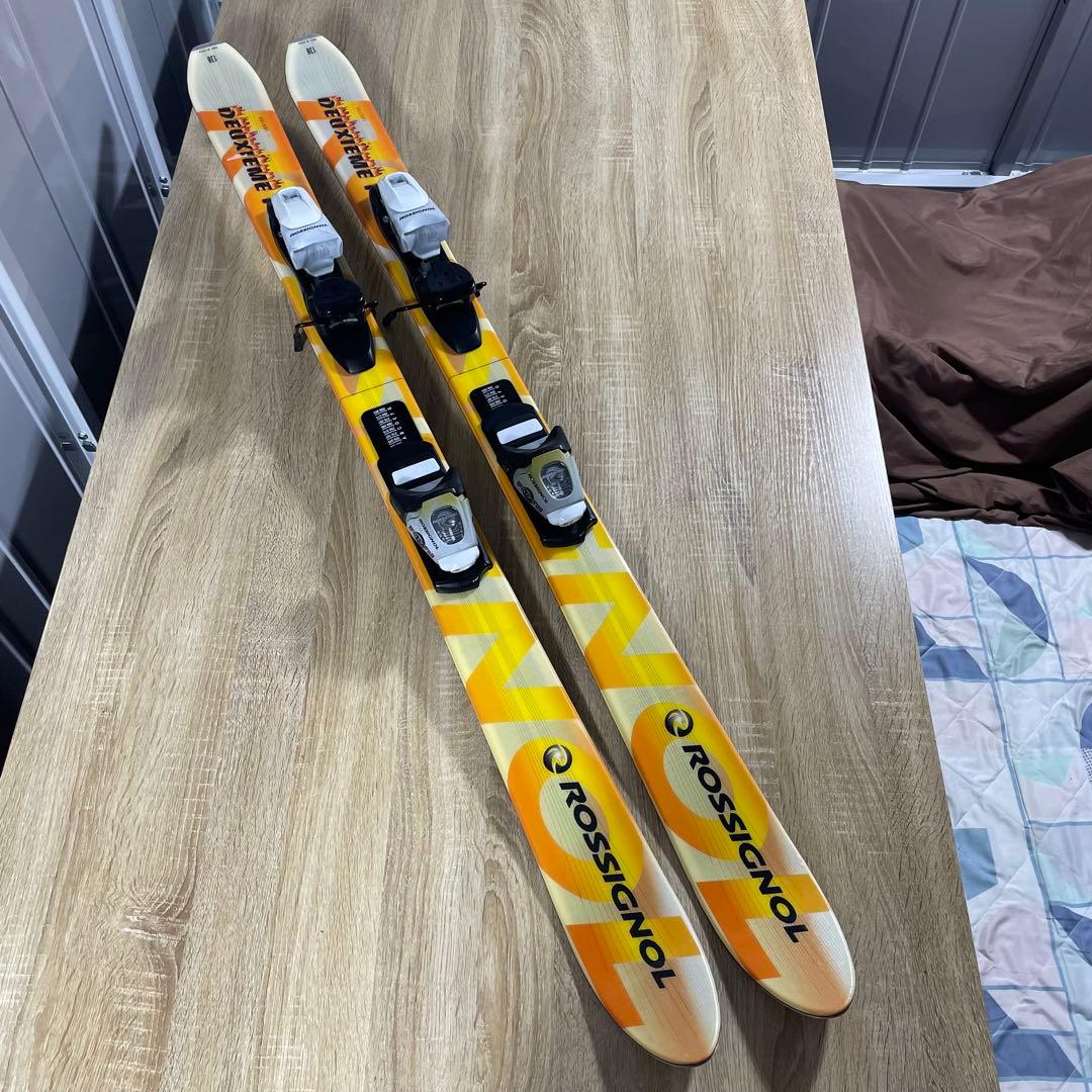 ①ROSSIGNOL （ロシニョール）138cmスキー板スキーセット‼︎